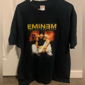 Vintage Eminem anger management 2002 concert tour Tshirt size XL